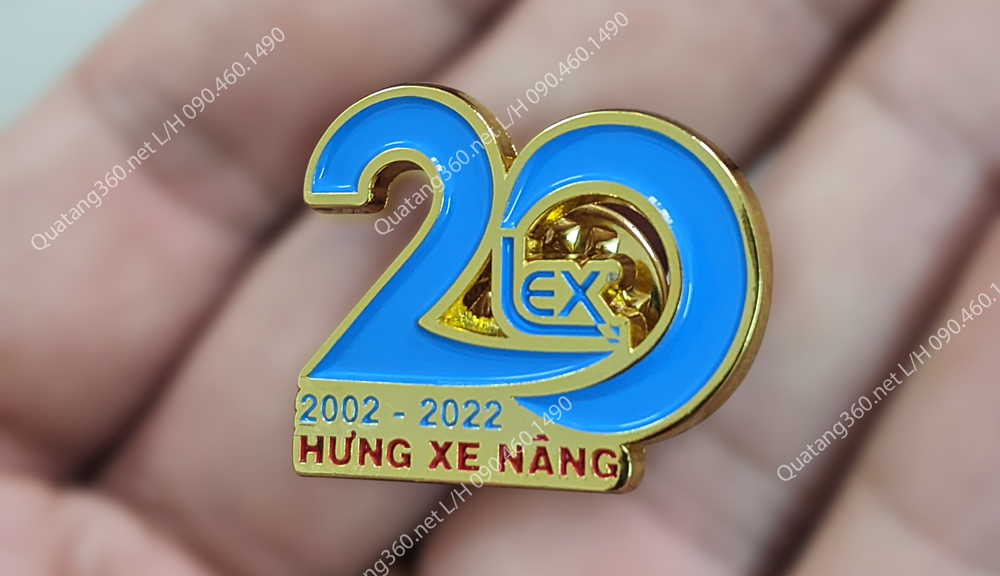 Huy hiệu kỷ niệm 20 năm thành lập